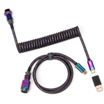 Keychron Cab-5 優質盤繞 USB-C 線 (彩黑色)